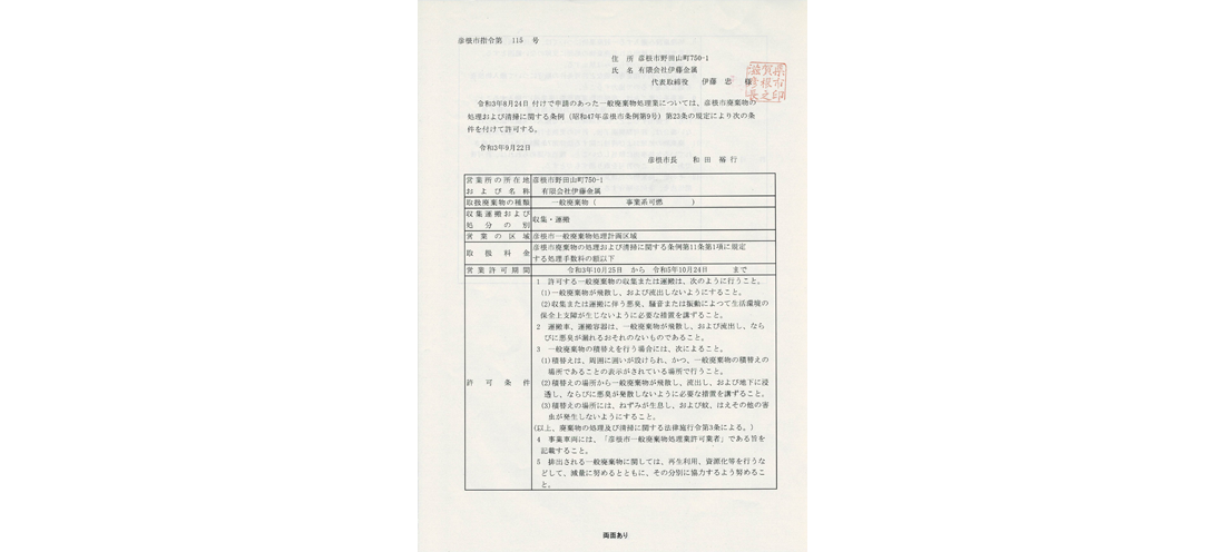 許可