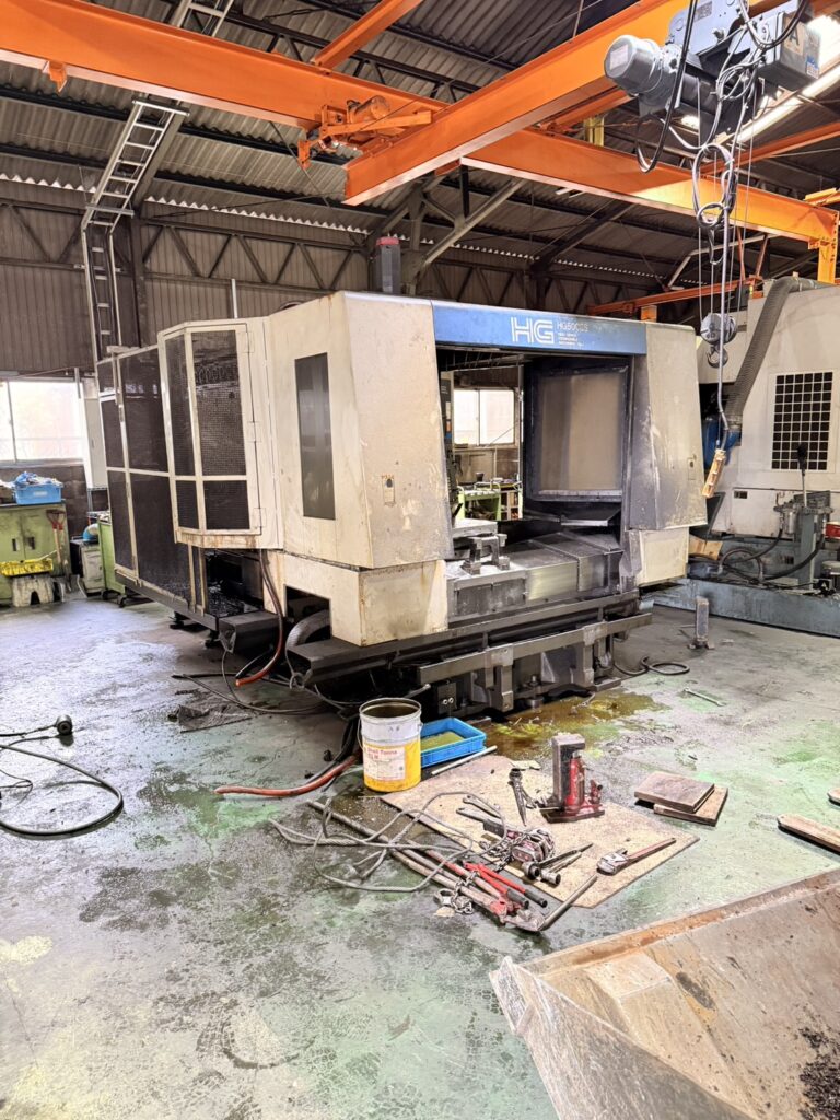 大型工作機撤去　施工前